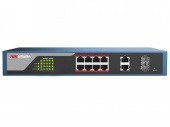 Коммутатор Hikvision DS-3E1310P-EI/M (L2) 8x100Мбит/с 2SFP 123W от магазина РЭССИ