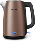 Чайник электрический Philips HD9355/92 1.7л. 1740Вт медный корпус: нерж.сталь/пластик от магазина РЭССИ