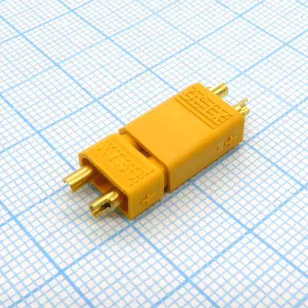 Разъем XT30 F+M от магазина РЭССИ