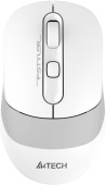 Мышь A4Tech Fstyler FB10CS белый/серый оптическая (2000dpi) silent беспроводная BT/Radio USB (4but) от магазина РЭССИ