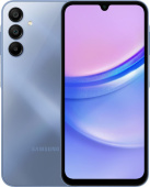 Смартфон Samsung SM-A155F Galaxy A15 128Gb 4Gb синий моноблок 3G 4G 2Sim 6.5" 1080x2340 Android 14 50Mpix 802.11 a/b/g/n/ac NFC GPS GSM900/1800 GSM1900 TouchSc Micro SD max1024Gb от магазина РЭССИ