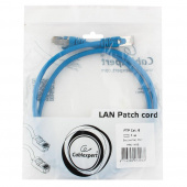Патч-корд FTP Cablexpert кат.6 1м литой многожильный (синий)