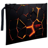 Папка для тетрадей BRAUBERG Keep out А4 1 отделение полиэстер на молнии с ручкой 270942 от магазина РЭССИ