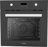 Духовой шкаф Электрический Hyundai HEO 66411 BG черный от магазина РЭССИ