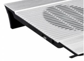 Подставка для ноутбука Deepcool N8 (DP-N24N-N8SR) 17" 380x278x55мм 25дБ 3xUSB 2x 140ммFAN 1244г алюминий серебристый от магазина РЭССИ