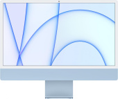 Моноблок Apple iMac A2439 24" 4.5K M1 8 core (3.2) 16Gb SSD512Gb 7 core GPU macOS WiFi BT 143W клавиатура мышь Cam синий 4480x2520 от магазина РЭССИ