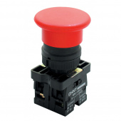 Кнопка "грибок" NP2-BCхx (42 1NC Красный  без подсветки, без фиксации 574846)
