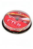 Записываемый компакт-диск VS CD-R 80 52x CB/10 от магазина РЭССИ