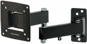 Кронштейн для телевизора Kromax OPTIMA-104 черный 10"-28" макс.25кг настенный поворотно-выдвижной и наклонный от магазина РЭССИ