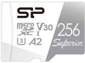 Флеш карта microSDXC 256Gb Class10 Silicon Power SP256GBSTXDA2V20SP Superior + adapter от магазина РЭССИ