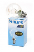 Лампа PHILIPS P45 40W E14 CL 011862 от магазина РЭССИ