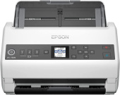 Сканер планшетный/протяжный Epson WorkForce DS-730N (B11B259401/B11B259502) A4 белый от магазина РЭССИ