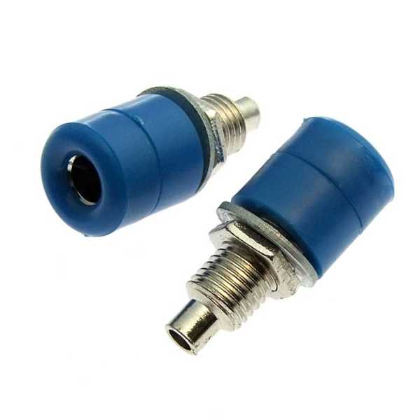 Z031 4mm Socket BLUE от магазина РЭССИ
