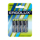 Батарея Ergolux Alkaline LR03-BL4 AAA 1250mAh (4шт) блистер от магазина РЭССИ