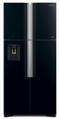 Холодильник Hitachi R-W660PUC7 GBK 2-хкамерн. черное стекло (двухкамерный) от магазина РЭССИ