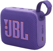 Колонка порт. JBL GO 4 фиолетовый 4.2W 1.0 BT 850mAh (JBLGO4PUR) от магазина РЭССИ