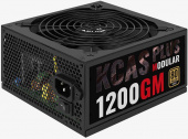 Блок питания Aerocool ATX 1200W KCAS PLUS 1200GM V2 (24+8+4+4pin) APFC 140mm fan 10xSATA Cab Manag RTL от магазина РЭССИ