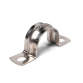 Металлическая двухлапковая скоба FORTISFLEX СМД INOX 10-11  80981 от магазина РЭССИ