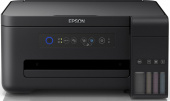 МФУ струйный Epson L4150 A4 WiFi USB черный от магазина РЭССИ