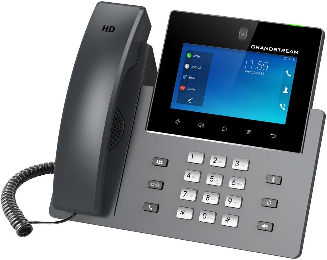 Телефон IP Grandstream GXV3450 черный от магазина РЭССИ
