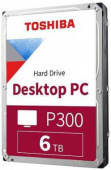 Жесткий диск Toshiba Original SATA-III 6Tb HDWD260UZSVA Desktop P300 (5400rpm) 128Mb 3.5" от магазина РЭССИ