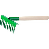 Садовые грабельки РОСТОК 10 витых зубцов 200x62x405 мм 39614 от магазина РЭССИ