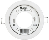 Точечный светильник IEK 15Вт белый (LUVB0-GX53-1-K01-10) от магазина РЭССИ