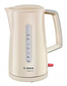 Чайник электрический Bosch TWK3A017 1.7л. 2400Вт бежевый (корпус: пластик) от магазина РЭССИ