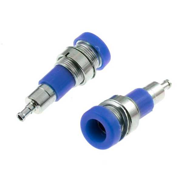 Z010 4mm panel jack BLUE от магазина РЭССИ