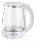 Чайник электрический Supra KES-1891 1.8л. 1500Вт белый (корпус: стекло) от магазина РЭССИ