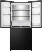 Холодильник Hisense RQ5P470SAF1 3-хкамерн. черный инвертер от магазина РЭССИ