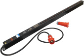 Блок распределения питания Powercom PDU-32AVMS24-18C3-6C9-3P от магазина РЭССИ