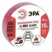 ПВХ-изолента ЭРА 15мм x 10м красная C0036556 от магазина РЭССИ