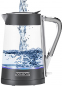 Чайник электрический Polaris PWK 1715 CGL 1.7л. 2200Вт графит (корпус: стекло) от магазина РЭССИ