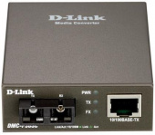 Медиаконвертер D-Link DMC-F30SC 1x10/100Base-TX 1x100Base-FX SC 30km от магазина РЭССИ