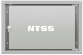 Шкаф коммутационный NTSS Lime (NTSS-WL6U5560GS) настенный 6U 550x600мм пер.дв.стекл несъемн.бок.пан. 30кг серый 110град. IP20 сталь от магазина РЭССИ