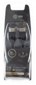 Кабель аудио-видео Cactus CS-HDMI.2-1 HDMI (m)/HDMI (m) 1м. Позолоченные контакты черный от магазина РЭССИ