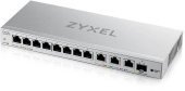 Коммутатор Zyxel XGS1250-12-ZZ0102F (L2) 8x1Гбит/с 3x10Гбит/с 1SFP+ управляемый от магазина РЭССИ