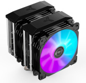 Устройство охлаждения(кулер) Jonsbo CR-2100 RGB черный 4-pin 18.1-29.5dB Al 230W 900gr Ret от магазина РЭССИ