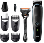 Триммер Braun MGK3345 синий/черный (насадок в компл:5шт) от магазина РЭССИ