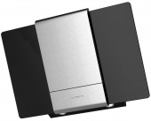 Вытяжка каминная Krona Talli 900 inox/black glass 3P нержавеющая сталь/черный управление: кнопочное (1 мотор) от магазина РЭССИ