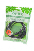 Аудио-видео кабель PERFEO J2201 Jack 3.5 мм (стерео) вилка - Jack 3.5 мм (стерео) розетка, удлинитель, длина 2 м. BL1 от магазина РЭССИ