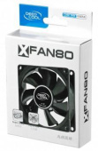 Вентилятор Deepcool XFAN 80 80x80mm черный 4-pin (Molex)20dB 82gr Ret (DP-FDC-XF80) от магазина РЭССИ