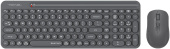 Клавиатура + мышь A4Tech Fstyler FG3300 Air клав:серый мышь:серый USB беспроводная slim Multimedia от магазина РЭССИ