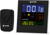 Погодная станция Vitek VT-6411 черный от магазина РЭССИ