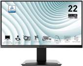 Монитор MSI 21.5" Pro MP223 E2 черный VA LED 16:9 HDMI матовая 3000:1 250cd 178гр/178гр 1920x1080 100Hz DP FHD 2.4кг от магазина РЭССИ