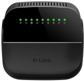 Роутер беспроводной D-Link DSL-2640U/R1A N150 ADSL2+/VDSL2 черный от магазина РЭССИ