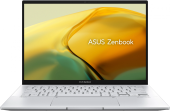 Ноутбук Asus Zenbook 14 UX3402VA-KP697 Core i5 13500H 16Gb SSD512Gb Intel Iris Xe graphics 14" IPS WQXGA (2560x1600) noOS silver WiFi BT Cam Bag (90NB10G6-M014Z0) от магазина РЭССИ