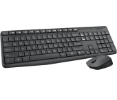 Клавиатура + мышь Logitech MK235 (Ru layout) клав:серый мышь:серый USB беспроводная (920-007948) от магазина РЭССИ