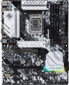 Материнская плата Asrock H670 STEEL LEGEND Soc-1700 Intel H670 4xDDR4 ATX AC`97 8ch(7.1) 2.5Gg RAID+VGA+HDMI+DP от магазина РЭССИ